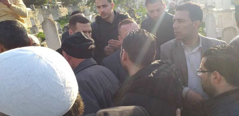 صور- تشييع جثمان الحاج معين أمين مشتهى بموكب جنائزي مهيب في غزة