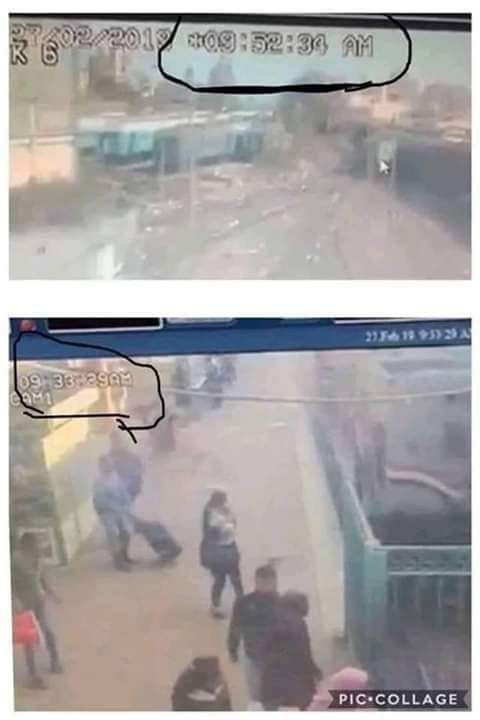ما حقيقة فرق توقيت حادث قطار محطة مصر وشجار السائقين؟ (صور)