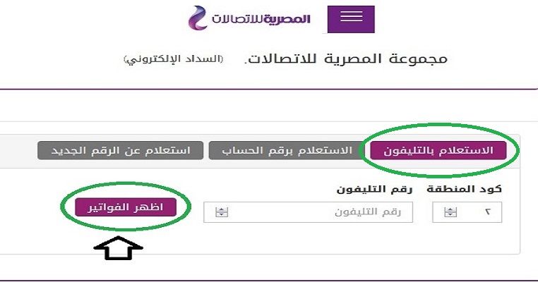 فاتورة التليفون الأرضي أبريل 2019.. خطوات الاستعلام عن الفاتورة من الشركة المصرية للاتصالات