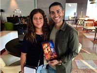 حفيدة عادل إمام تقابل "مينا مسعود" بسبب "الدايت"