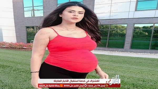 بملابس رياضية.. أحدث ظهور لـ سلمى رشيد قبل وضع مولودها الأول