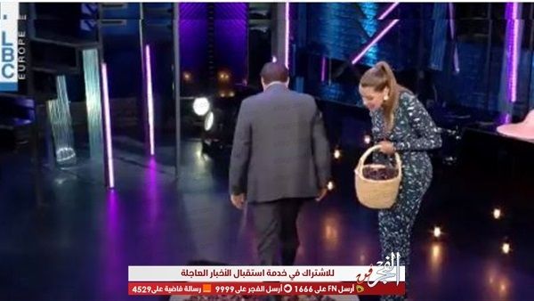 أول رد من مذيعة لبنانية شهيرة بعد تصرفها المثير للجدل مع جورج قرداحي