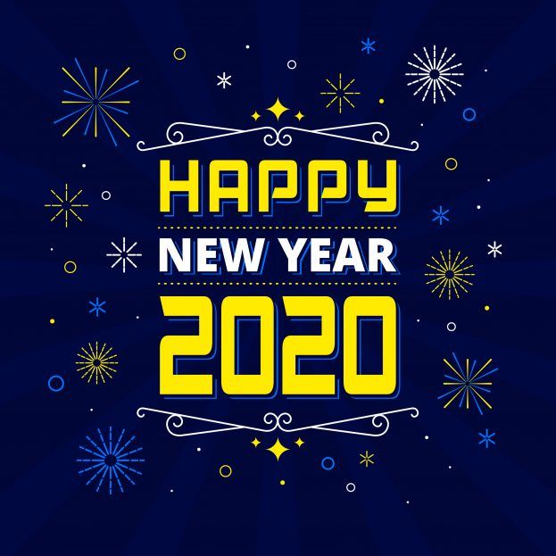 صور ورسائل تهنئة بالعام الميلادي الجديد 2020 مسدجات السنة الجديدة Happy New Year