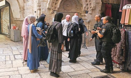 حركات استفزازية واعتداءات على المرابطين بالأقصى