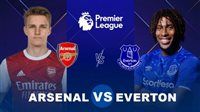 موعد مباراة أرسنال ضد إيفرتون اليوم الأحد في الدوري الإنجليزي الممتاز