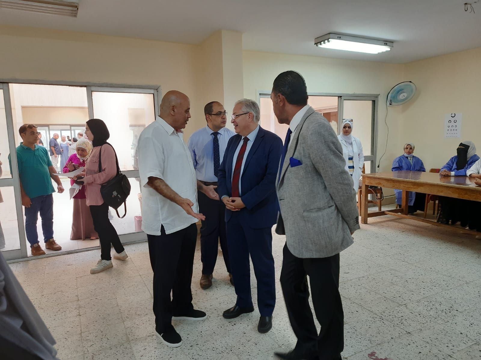 الإدارة الطبية بجامعة حلوان تعلن الأيام المخصصة للكشف الطبي