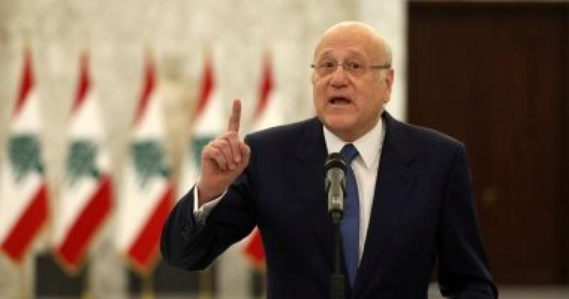 ميقاتى يشدد على ضرورة التعاون مع الأجهزة الأمنية لمعالجة التوتر بمخيم عين...