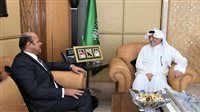 سفير السعودية يستقبل أمين الرئاسة المصرية للتهنئة باليوم الوطني الـ93