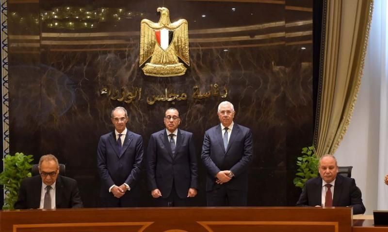توقيع بروتوكول تعاون بشأن التطوير التكنولوجي لمنظومة المعلومات بالهيئة العامة لمشروعات التعمير...