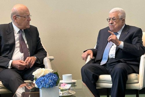 الرئيسان الفلسطيني واللبناني يتباحثان بشأن عين الحلوة