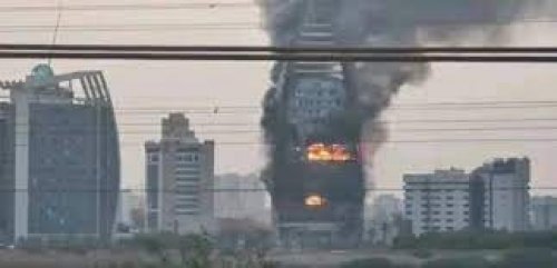 كارثة في السماء: جدل مثير يحوم حول مستهدف (ناطحة السحاب) الشهيرة في الخرطوم!تفاصيل صادمة