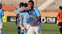 احتساب هدف مباراة البنك الأهلي وبيراميدز لإبراهيم عادل