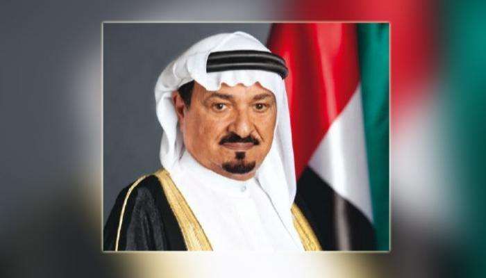 حاكم عجمان يعزي في وفاة محمد بن مجرن