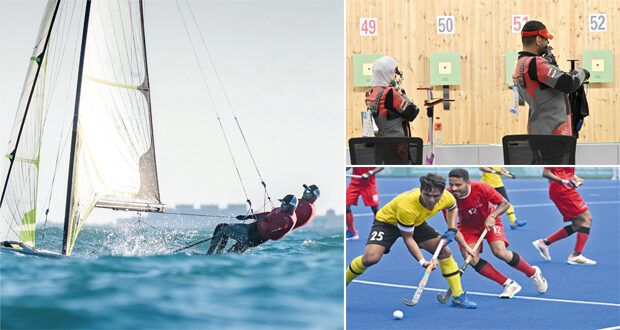 ثنائي عمان للإبحار مصعب الهادي ووليد الكندي يحرزان فضية دورة الألعاب الآسيوية بالصين