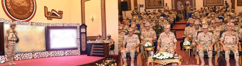 رئيس الأركان يشهد مشروع مراكز قيادة خارجى ذو مستويين بنطاق الجيش الثانى...