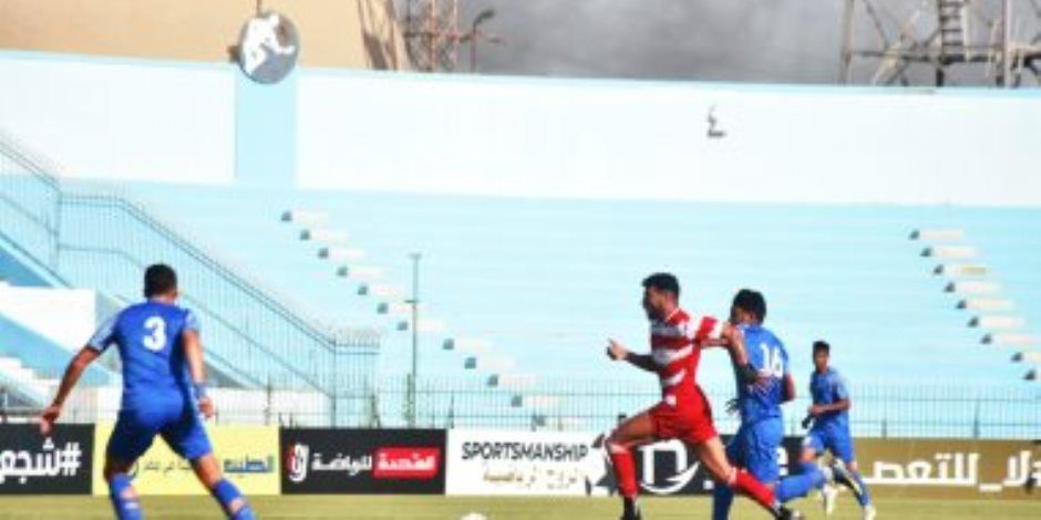 سموحة يفوز على بلدية المحلة بثنائية نظيفة ويتصدر دورى نايل مؤقتاً