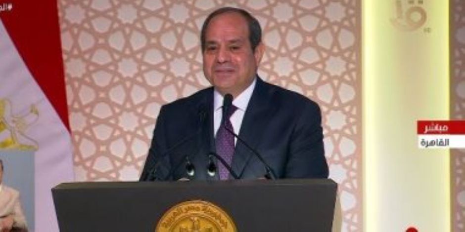 الرئيس السيسي للمصريين: "اطمئنوا بالله سبحانه وتعالي"