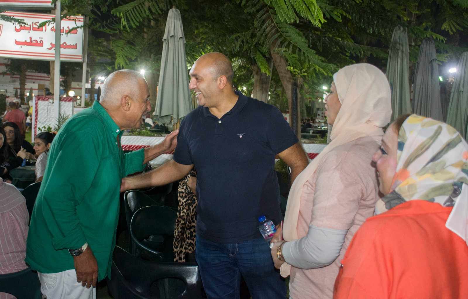 العتال ولبيب في لقاء ودي داخل نادي الزمالك