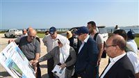 وزير الري يتفقد مشروعات حماية الشواطئ بمدينة الإسكندرية