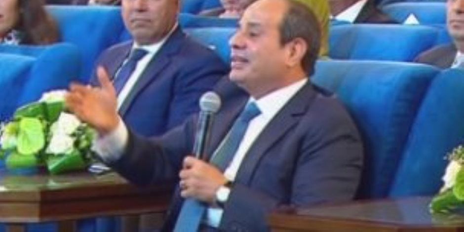 الرئيس السيسي: لدينا 17 مليون مشترك يحصلون على الكهرباء بربع ثمنها في مصر
