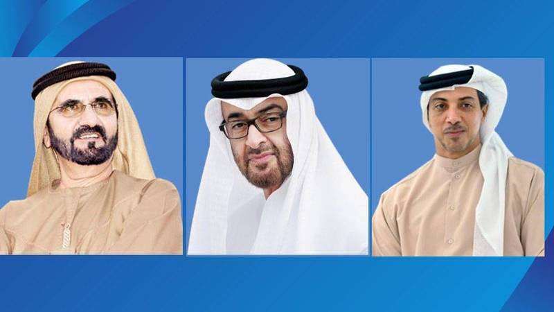 رئيس الدولة ونائباه يهنئون أمير الكويت في ذكرى توليه مقاليد الحكم
