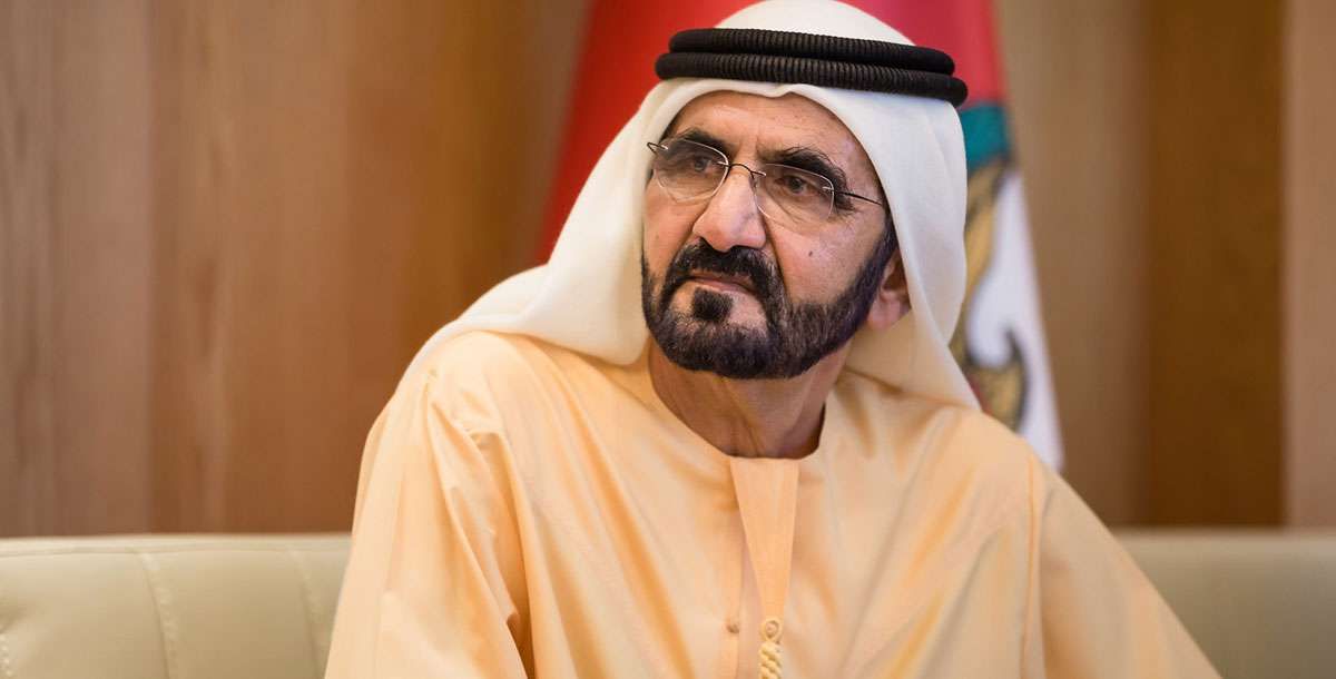 محمد بن راشد يصدر قانوناً يخص شعار دبي