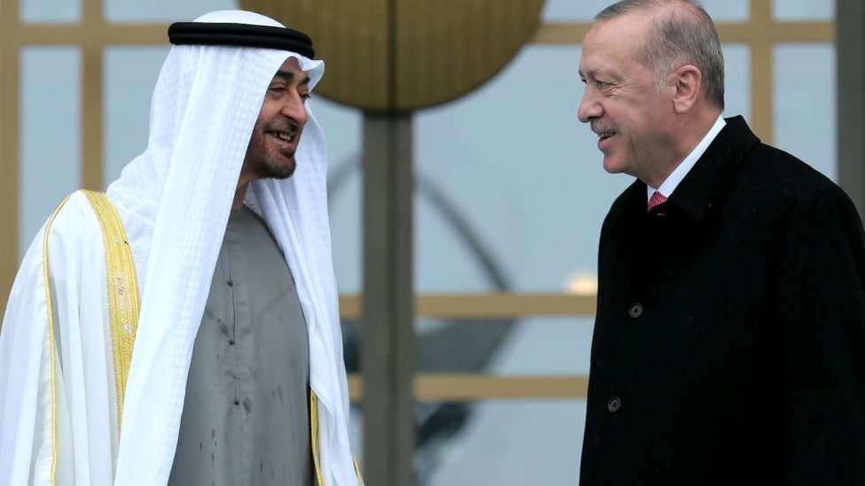 رئيس الدولة يجري اتصالاً هاتفياً مع الرئيس التركي