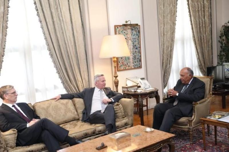 وزير الخارجية يستقبل وزير الدولة الهولندي للهجرة