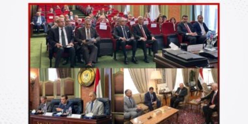 رئيس الهيئة الوطنية يبحث مع وزير الخارجية دور البعثات فى تصويت مصريى الخارج
