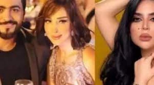 النجم "تامر حسني يفاجئنا بصورة مذهلة مع جليلة المغربية.. ورد فعل بسمة بوسيل سيدهشك!"