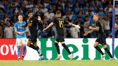 ريال مدريد يحسم مواجهة القمة مع نابولي