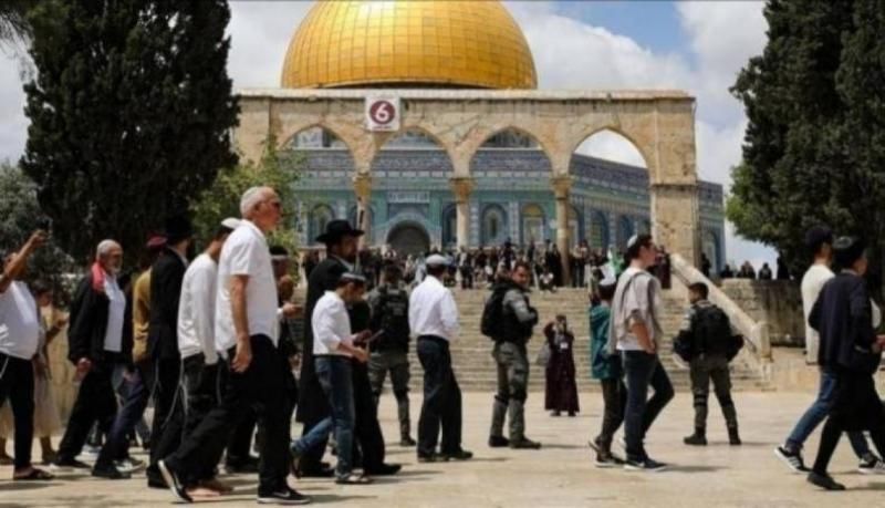 مستوطنون يقتحمون الأقصى قبل مسيرة بالقدس القديمة بخامس أيام عيد العرش