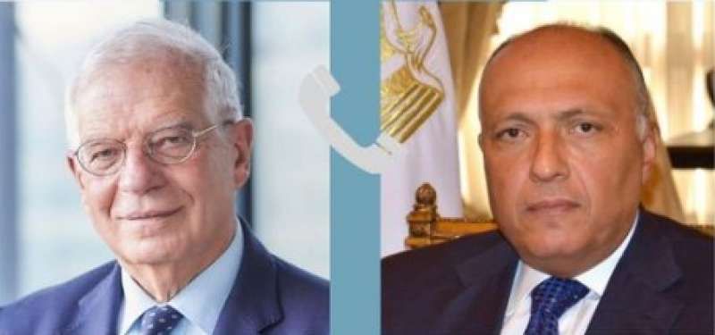 سامح شكري يُجري اتصالات مع مسئولين دوليين لوقف التصعيد بين الجانبين الفلسطيني...