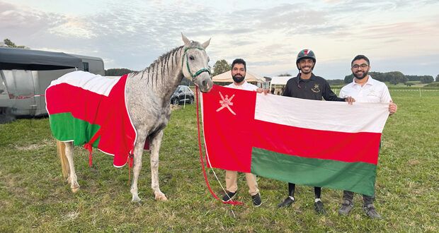 الفارس علي آل سعيد يجتاز سباق بوخ الألماني للقدرة والتحمل