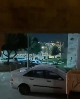 فيديو .. إطلاق نار على مركز شرطة للاحتلال بالقدس .. أولي