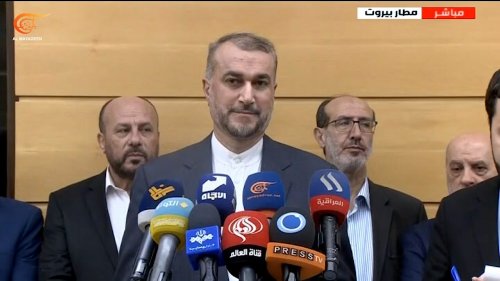 وزير الخارجية الإيراني من بيروت: فتح جبهات أخرى احتمال قائم