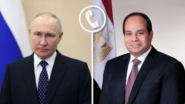 السيسي وبوتين يؤكدان ضرورة النفاذ الآمن للمساعدات الإنسانية…
