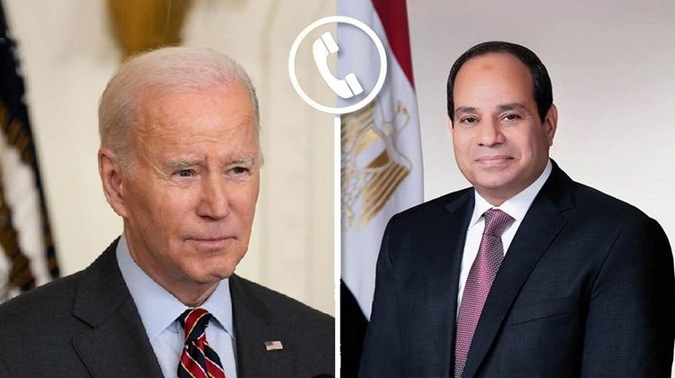 السيسي وبايدن يتفقان على أهمية حماية المدنيين واحتواء الوضع…