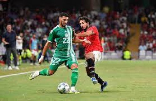الفراعنة يحرزون التعادل في مباراة منقوصة مع الجزائر