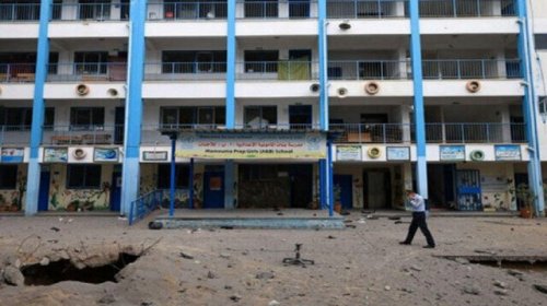 شهداء وجرحى جراء قصف إسرائيلي لمدرسة في غزة