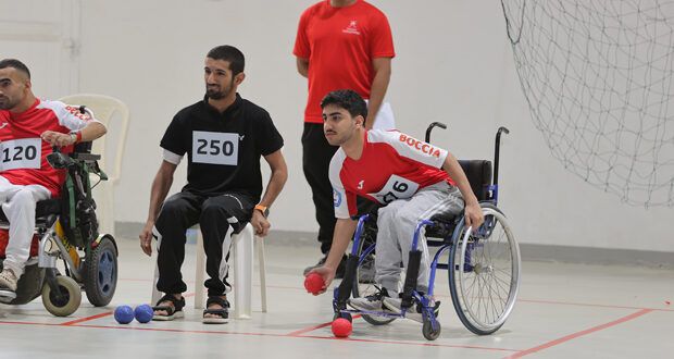 تنافس مثير فـي مسابقة البوتشيا الثانية لذوي الإعاقة