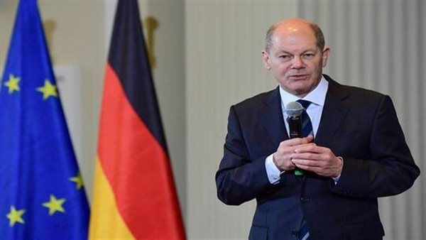 المستشار الألماني ييحث مع الرئيس السيسي الوضع الإنساني في غزة