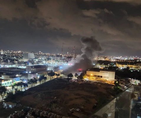 بالفيديو .. القسام تقصف تل أبيب .. وحزب الله يسقط مسيرة