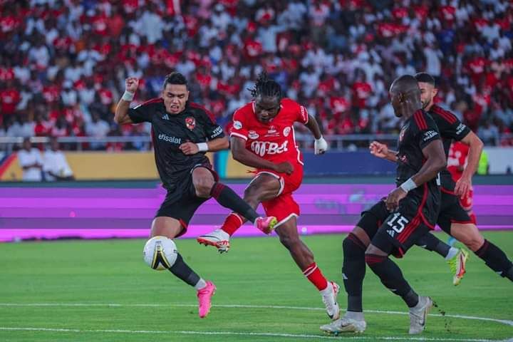 الدوري الإفريقي.. ملخص مباراة الأهلي ضد سيمبا اليوم 20-10 بعد التعادل بهدفين