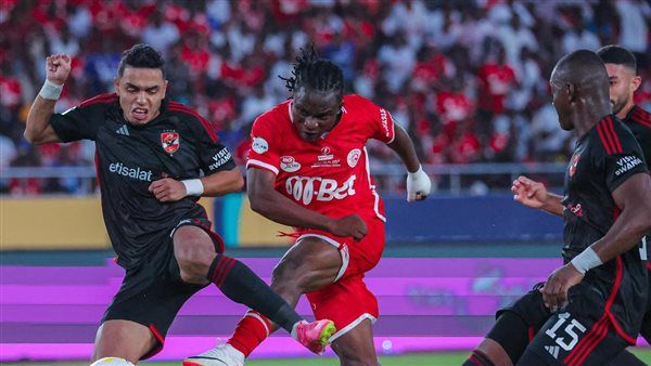 احصائيات المباراة.. تفوق ملحوظ لفريق سيمبا على الأهلي رغم التعادل