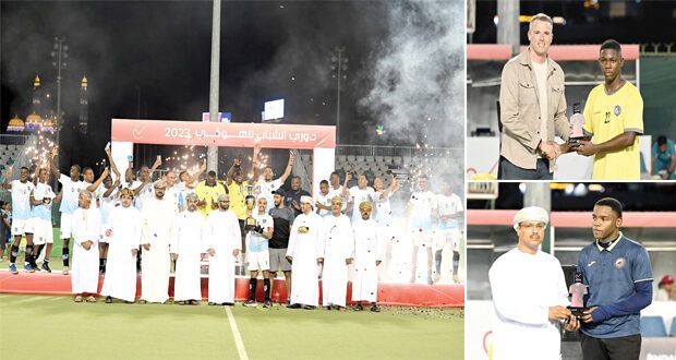 صلالة يتوج باللقب وأهلي سداب وصيفا وصحار فـي المركز الثالث