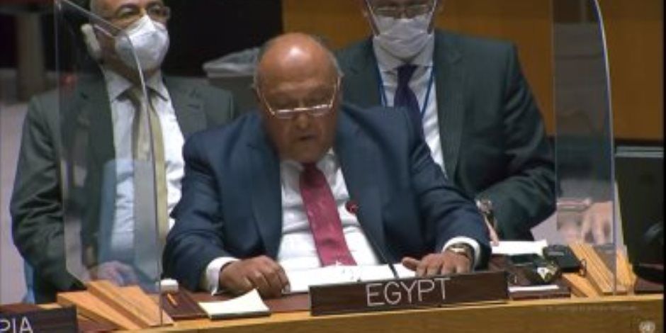 سامح شكرى: ما يحدث يدمى قلوبنا والأطفال الذين فقدوا أرواحهم أو أبائهم ليس لهم ذنب