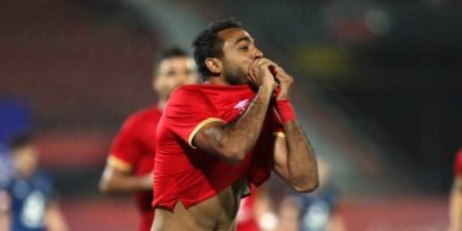 كهربا يسجل هدف التعادل للأهلى فى شباك سيمبا التنزانى