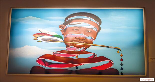 أعمال فنية للكونغولي «شيري صامبا» فـي معرض بباريس