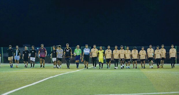 تواصل منافسات كأس جامعة التقنية والعلوم التطبيقية بنـزوى